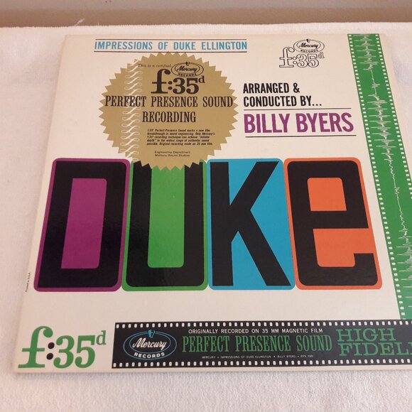 1962 Impressions of Duke Ellington Vinyl Record PPS-2028 - Picture 1 of 5